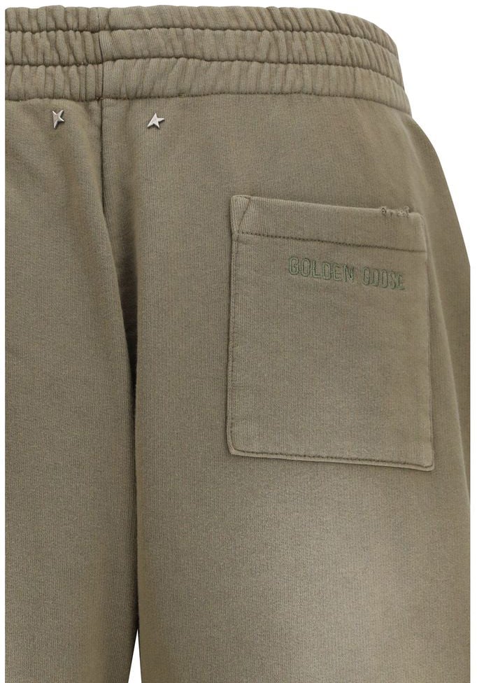 Golden Goose Bicolor Cotton Joggers (Workout Pants) Divers