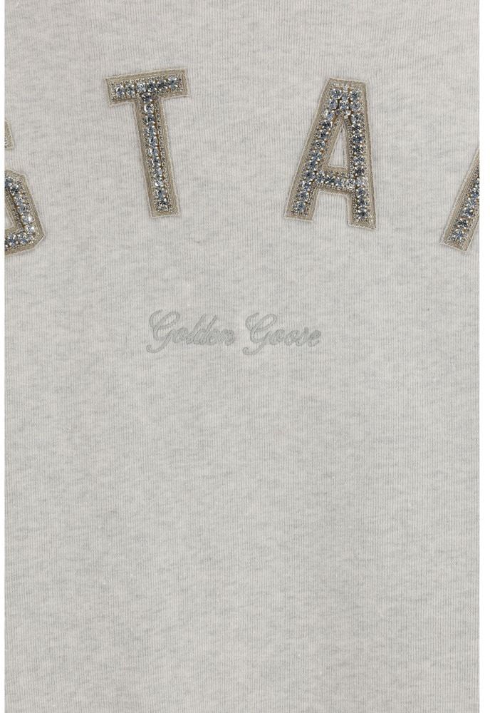 Golden Goose Golden Goose Gray Cotton Sweatshirt Grijs