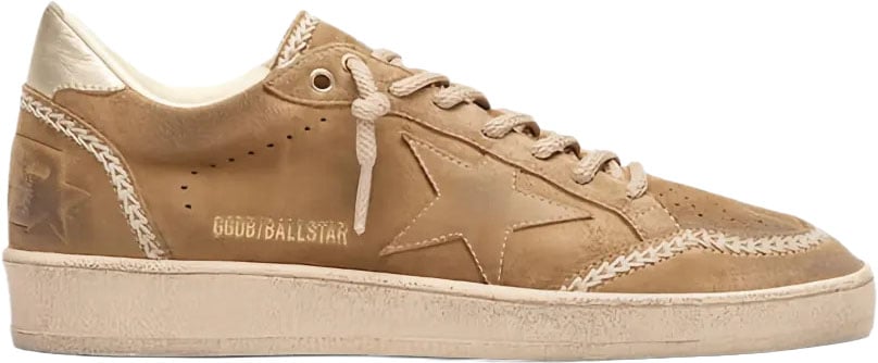 Golden Goose Sneakers Tobacco/Gold Beige