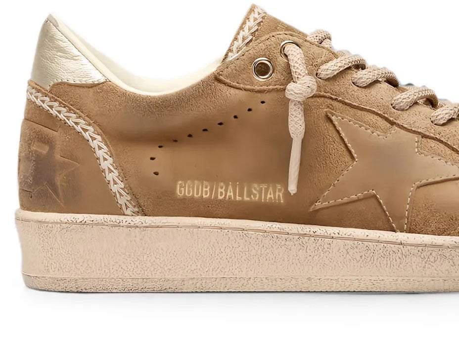 Golden Goose Sneakers Tobacco/Gold Beige