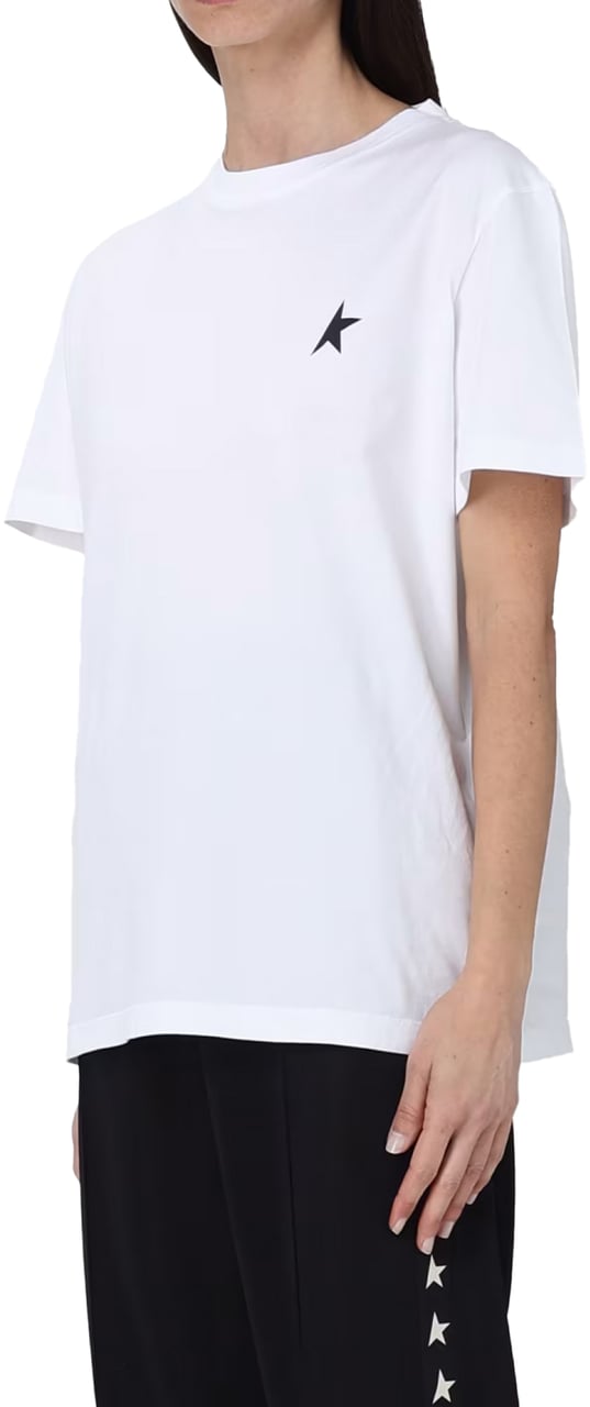 Golden Goose Star Logo T-shirt Wit