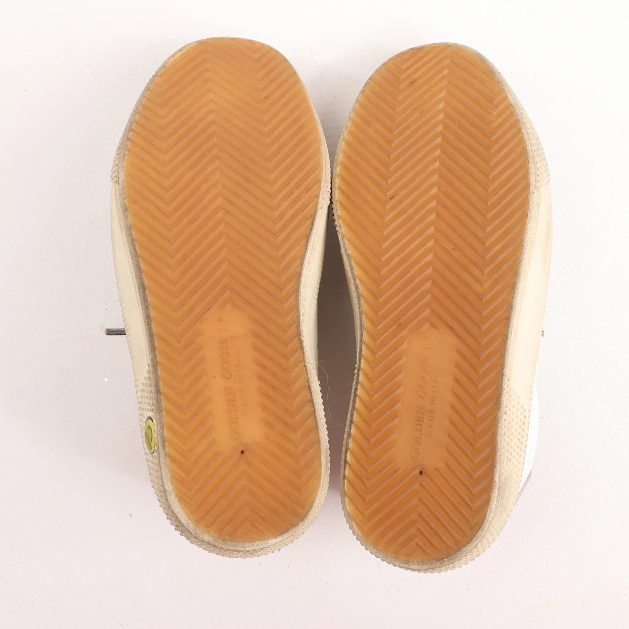 Golden Goose Golden Goose Glitter Star Kids Sneakers in White x Pink, Size 28 EU Divers