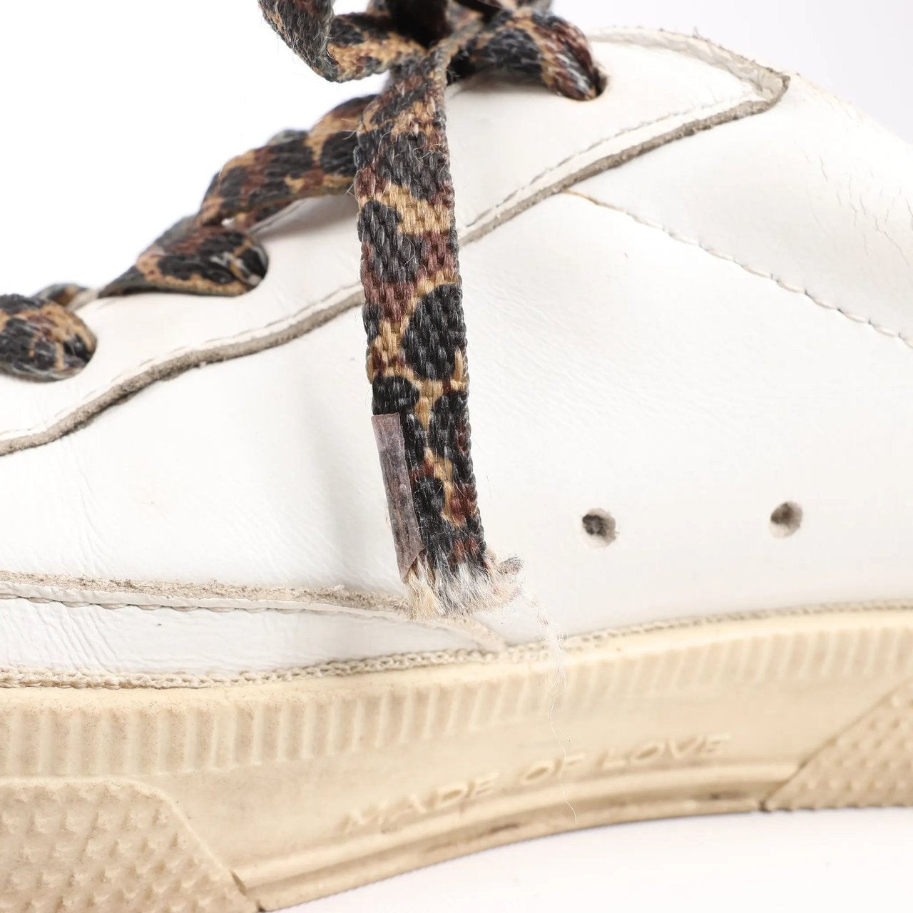 Golden Goose Golden Goose Glitter Star Kids Sneakers in White x Pink, Size 28 EU Divers