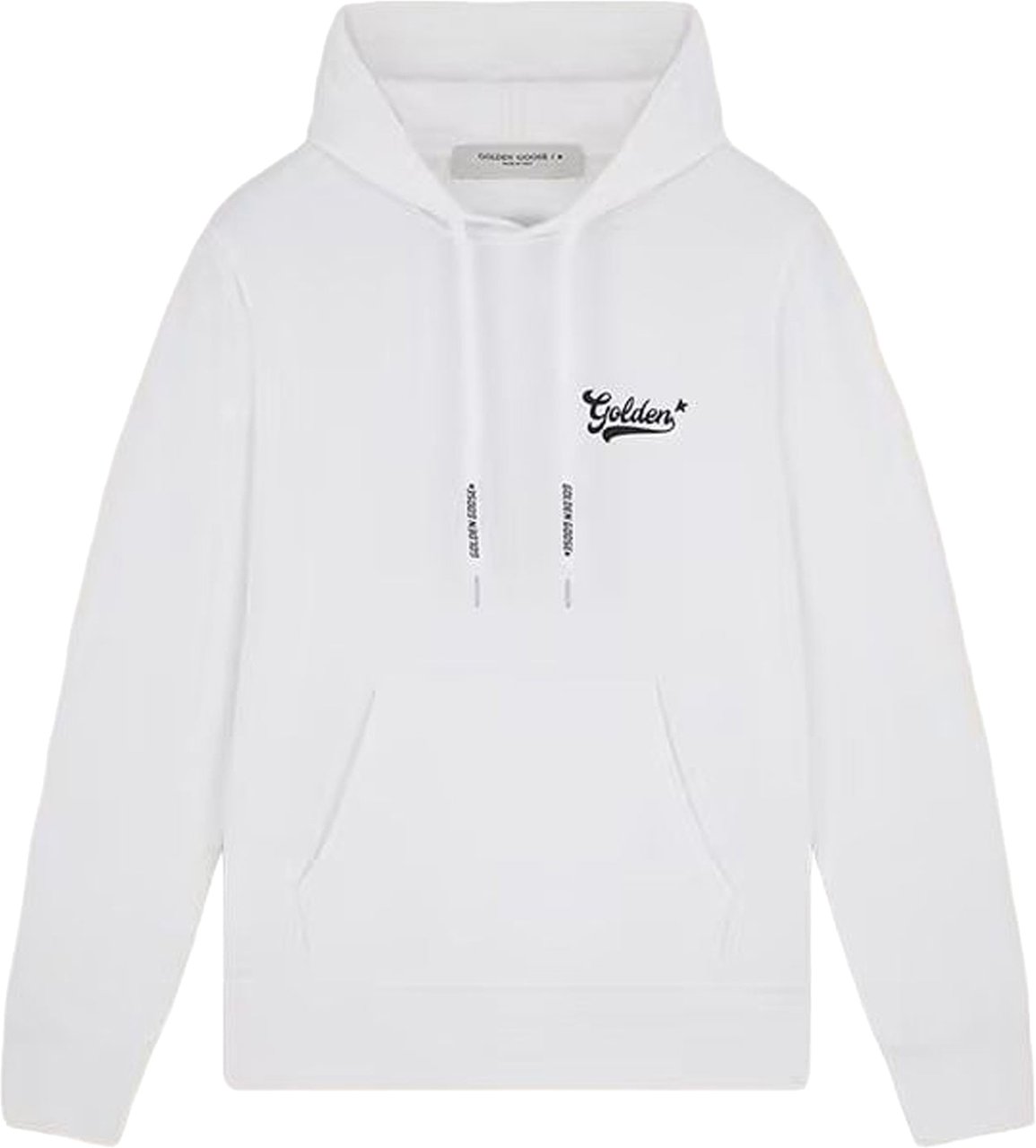 Golden Goose Journey Hoodie Sweatshirt Wit