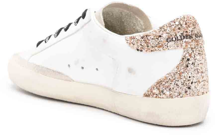 Golden Goose Sneakers Gold Wit