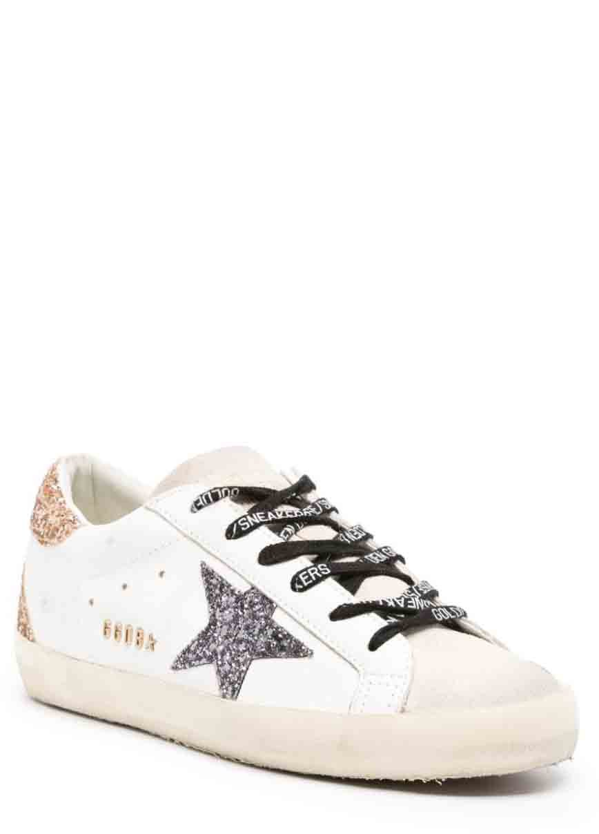 Golden Goose Sneakers Gold Wit
