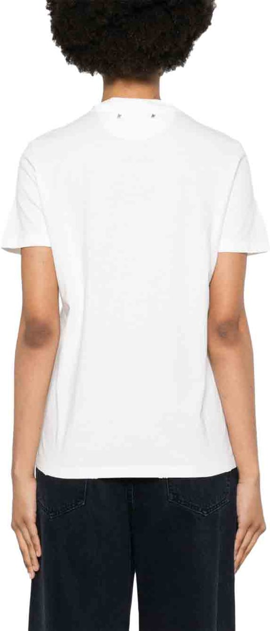 Golden Goose T-Shirts And Polos White Wit