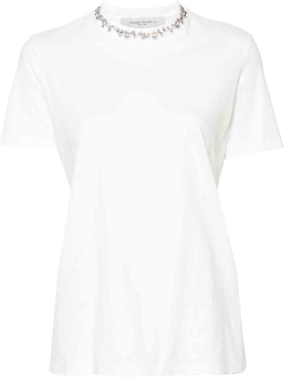 Golden Goose T-Shirts And Polos White Wit