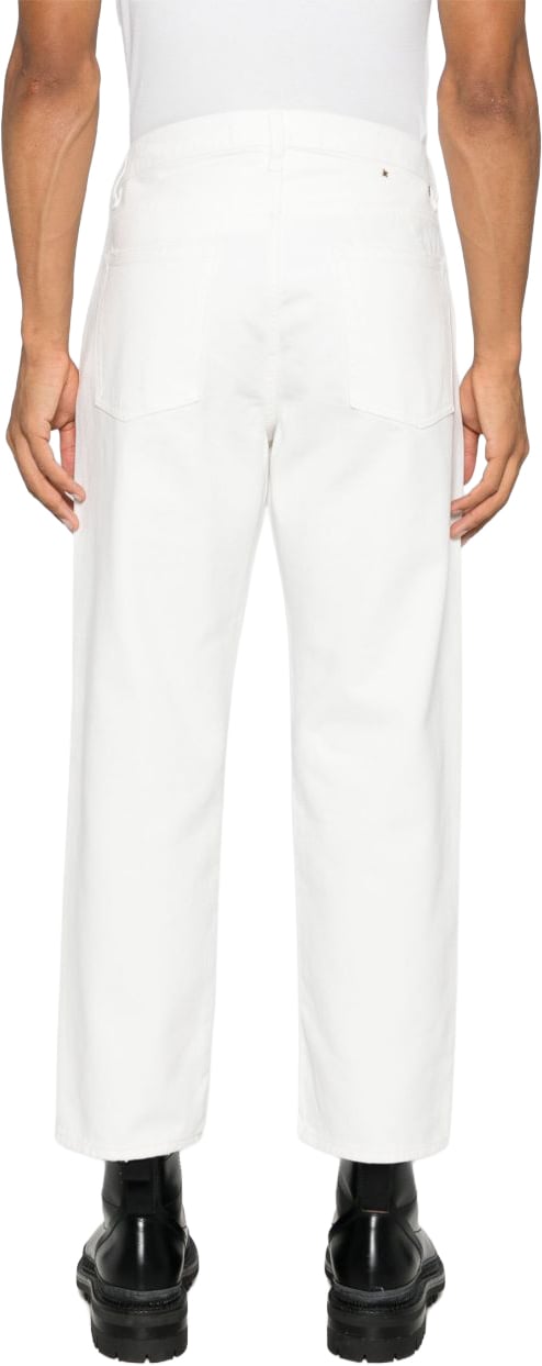 Golden Goose Jeans Bianco Wit