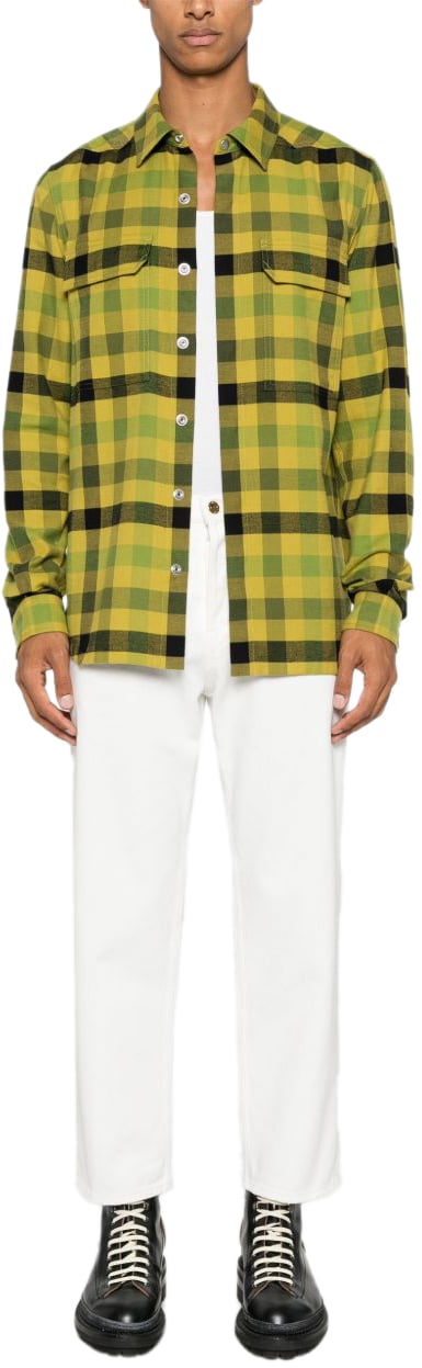 Golden Goose Jeans Bianco Wit