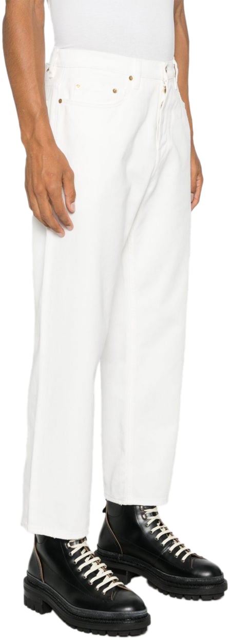 Golden Goose Jeans Bianco Wit