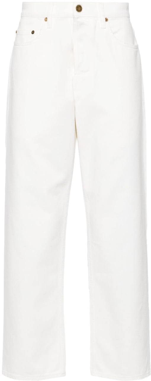 Golden Goose Jeans Bianco Wit
