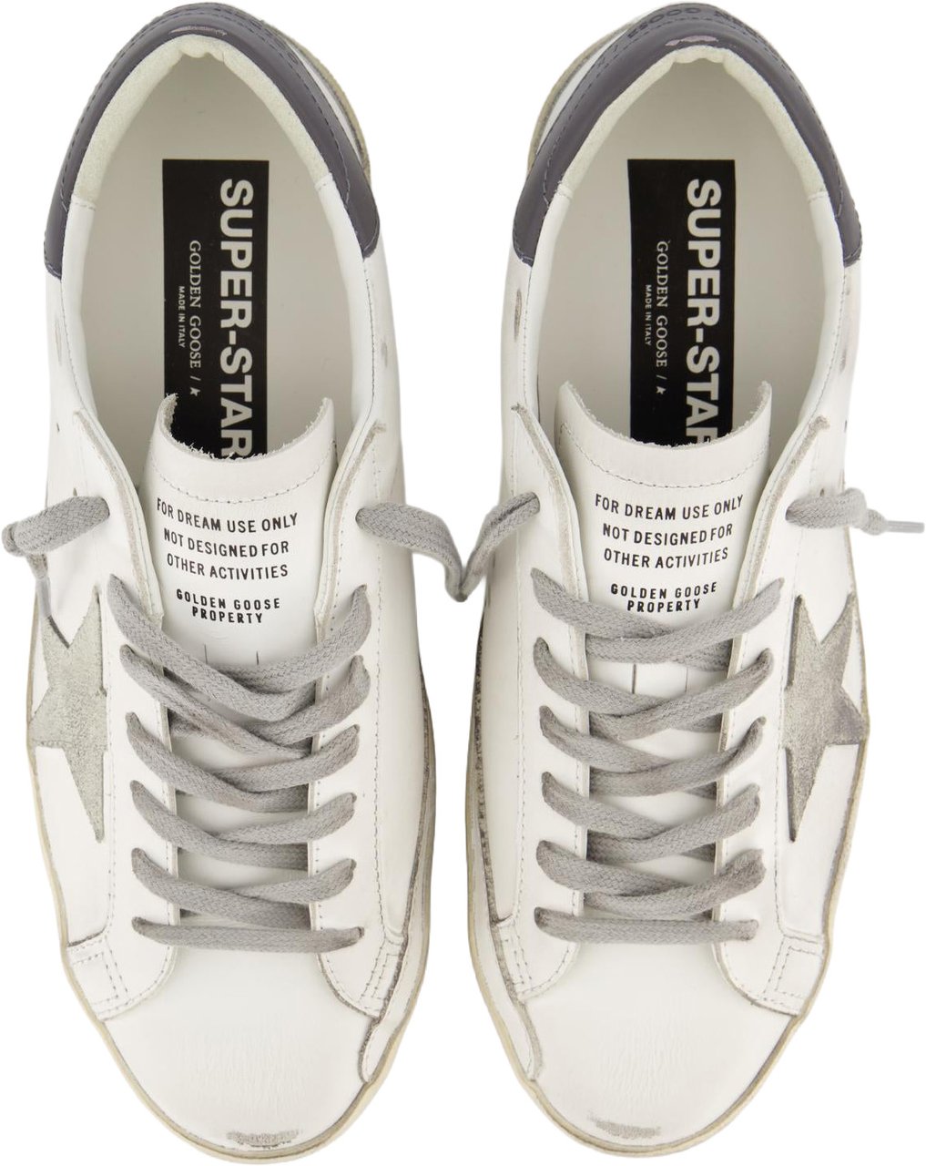 Golden Goose Heren Super Star Sneaker Wit/Grijs Wit