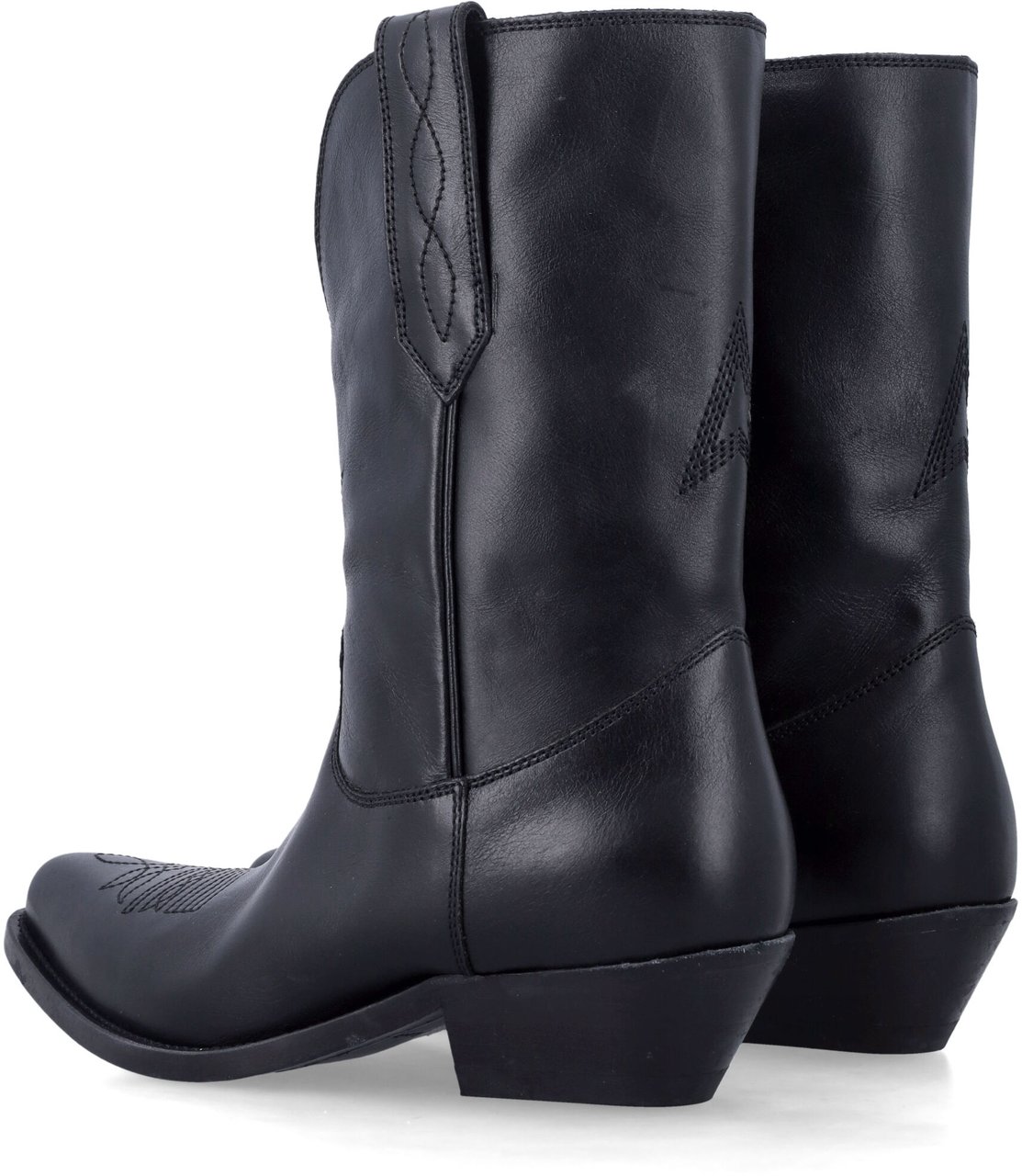 Golden Goose Wish Star Texano Boot Grijs