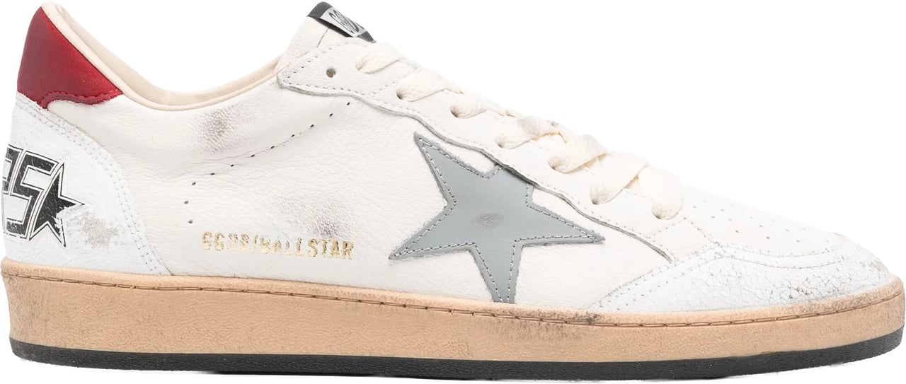 Golden Goose Sneakers White /Silver/Blue/Red Wit