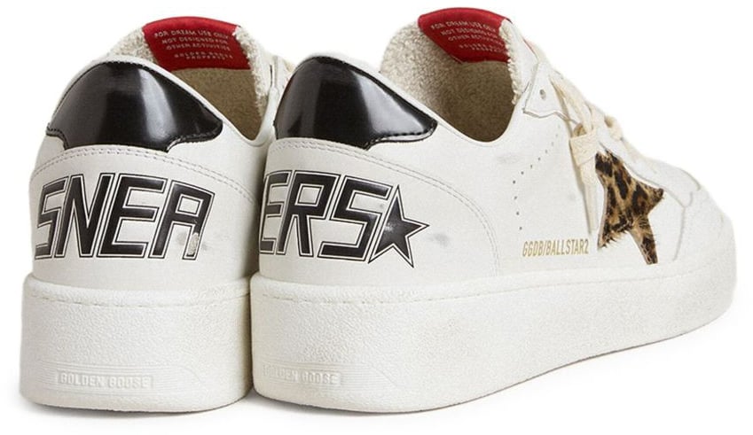 Golden Goose Sneakers Brown Wit