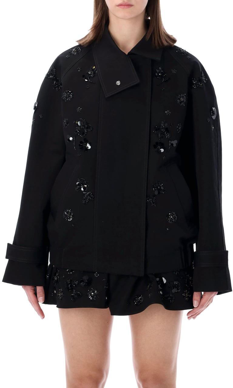 Golden Goose Caban Embroidery Nero Zwart
