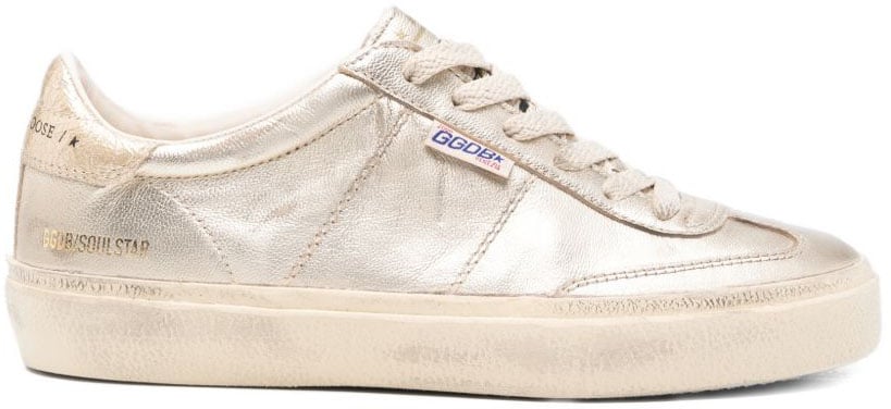 Golden Goose Sneakers Silver Zilver