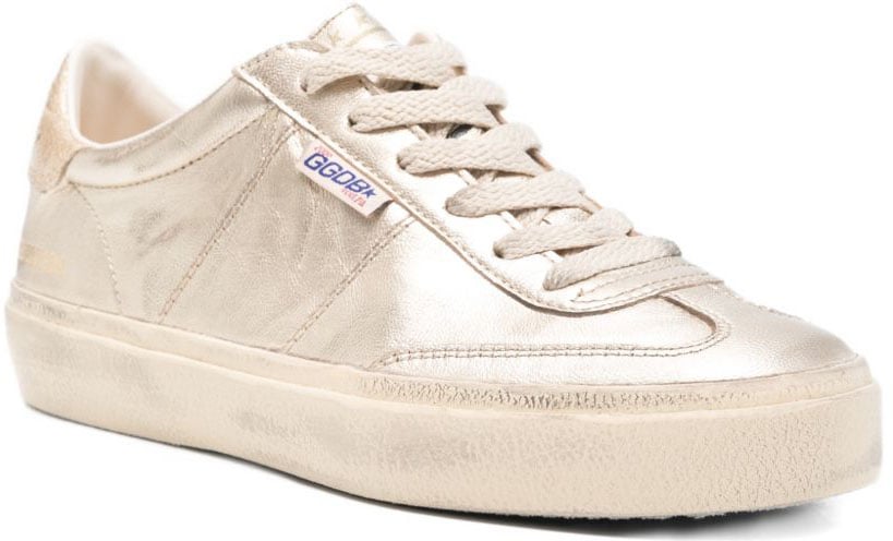 Golden Goose Sneakers Silver Zilver
