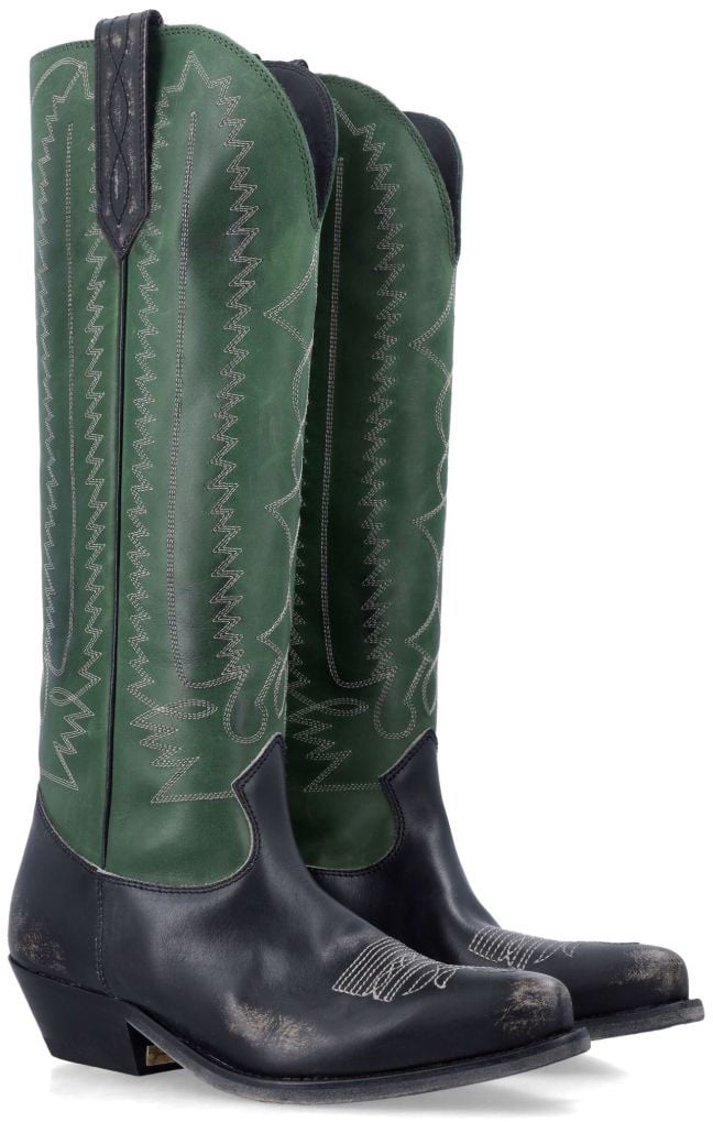 Golden Goose Boots Green Donkergroen