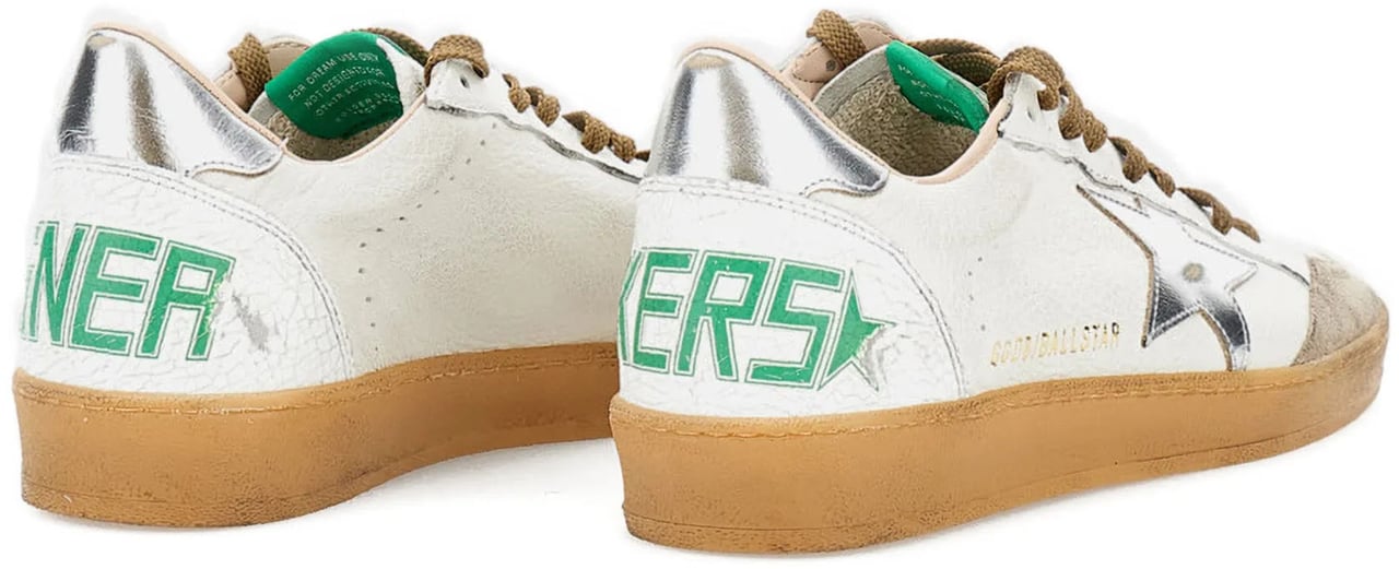 Golden Goose Sneakers White/Beige/Silver Wit