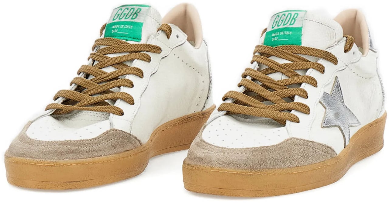 Golden Goose Sneakers White/Beige/Silver Wit