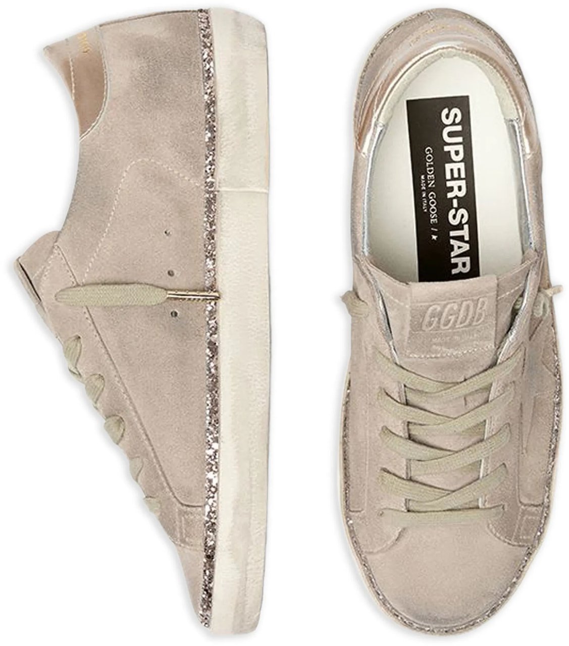 Golden Goose Sneakers Taupe Beige Taupe