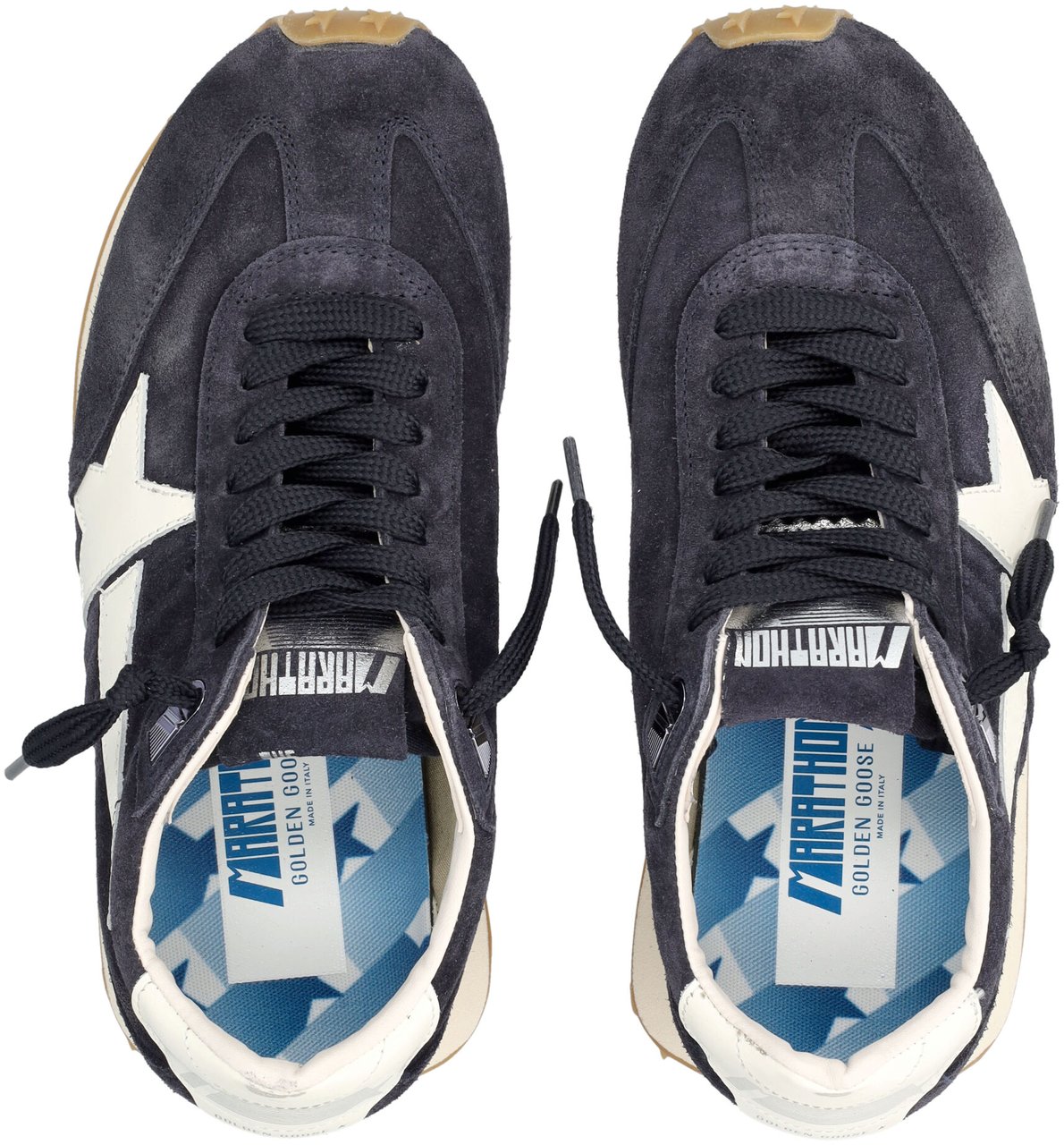 Golden Goose Runnin Marathon Blue/Milk Navy