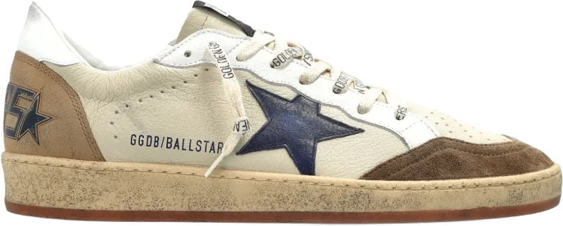 Golden Goose Sneakers Cream/White/Light Grey Wit