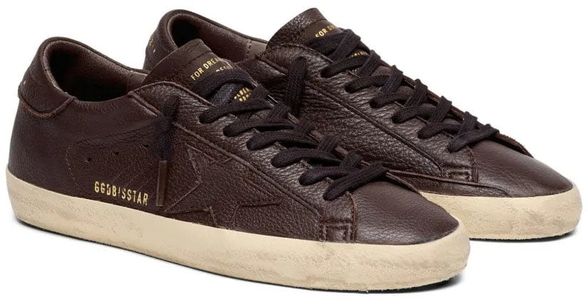 Golden Goose Sneakers Dark Brown Bruin