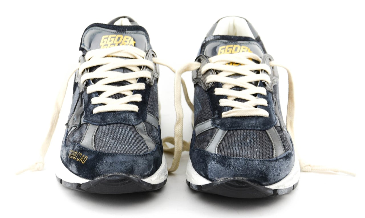 Golden Goose Running Dad Dark Blue Blauw