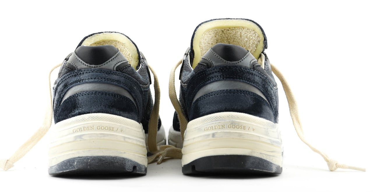 Golden Goose Running Dad Dark Blue Blauw