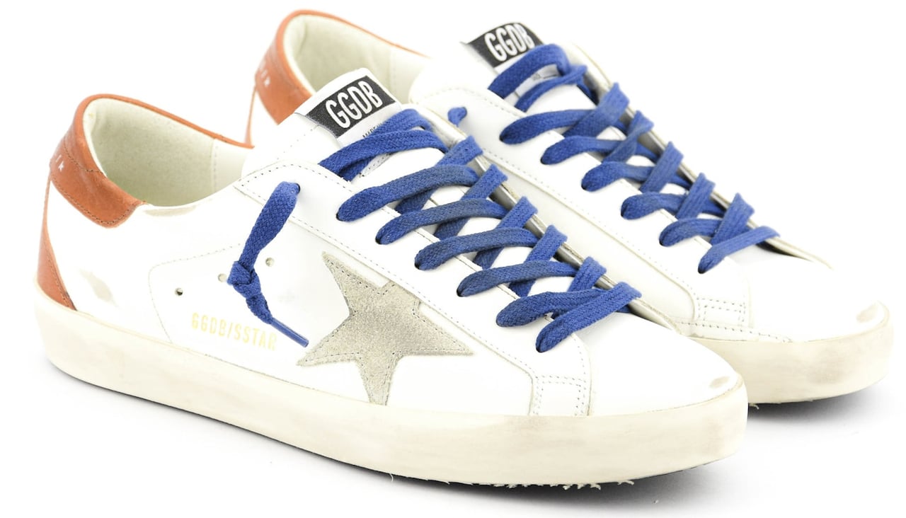 Golden Goose Superstar Classic White Ice Brown Wit