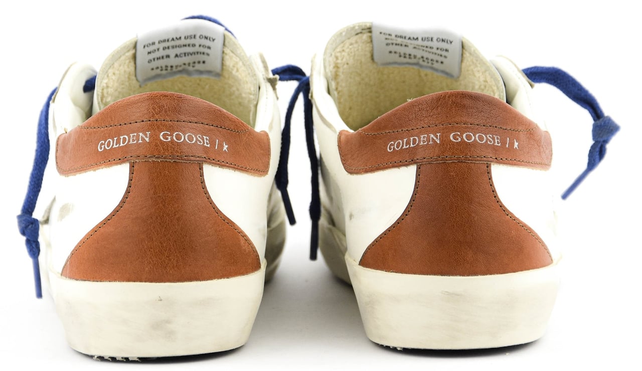 Golden Goose Superstar Classic White Ice Brown Wit