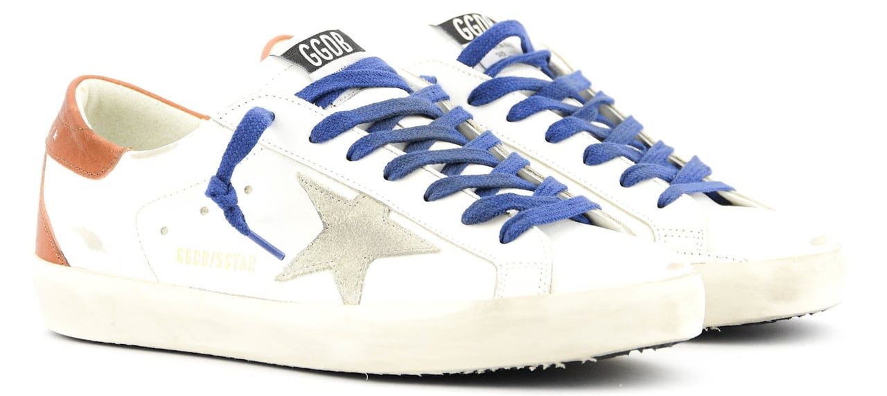 Golden Goose Superstar Classic White Ice Brown Wit