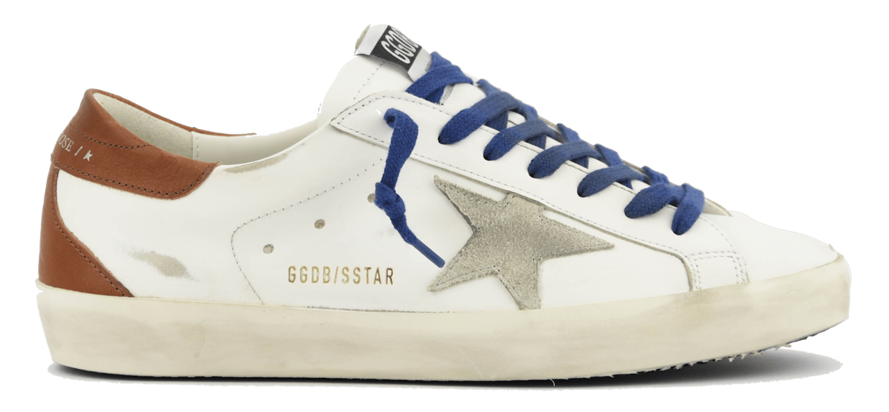 Golden Goose Superstar Classic White Ice Brown Wit