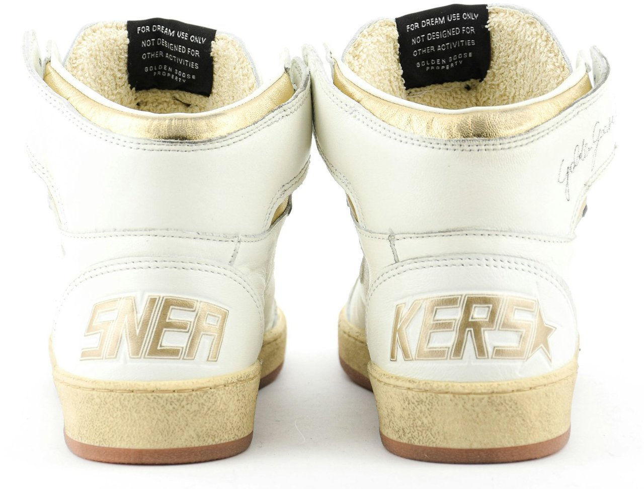 Golden Goose Sky Star White Gold Wit