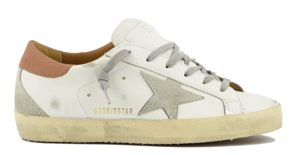 Golden Goose Superstar White Ice Brown Wit