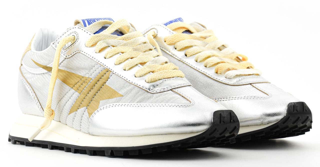 Golden Goose Running Marathon Silver  Gold Zilver
