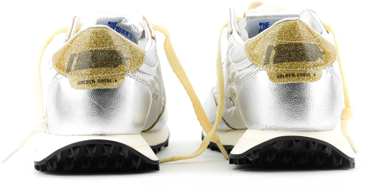 Golden Goose Running Marathon Silver  Gold Zilver