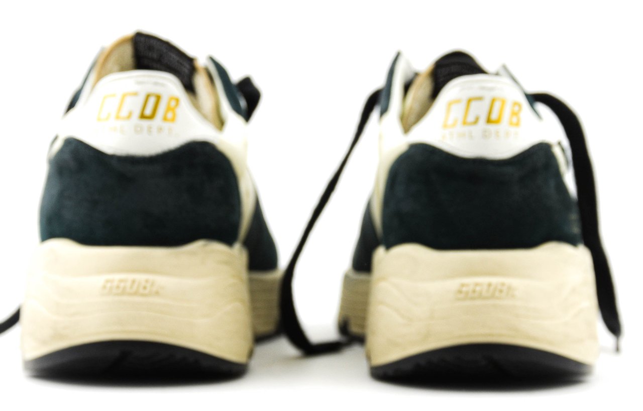 Golden Goose Running Sole Dark Green Groen