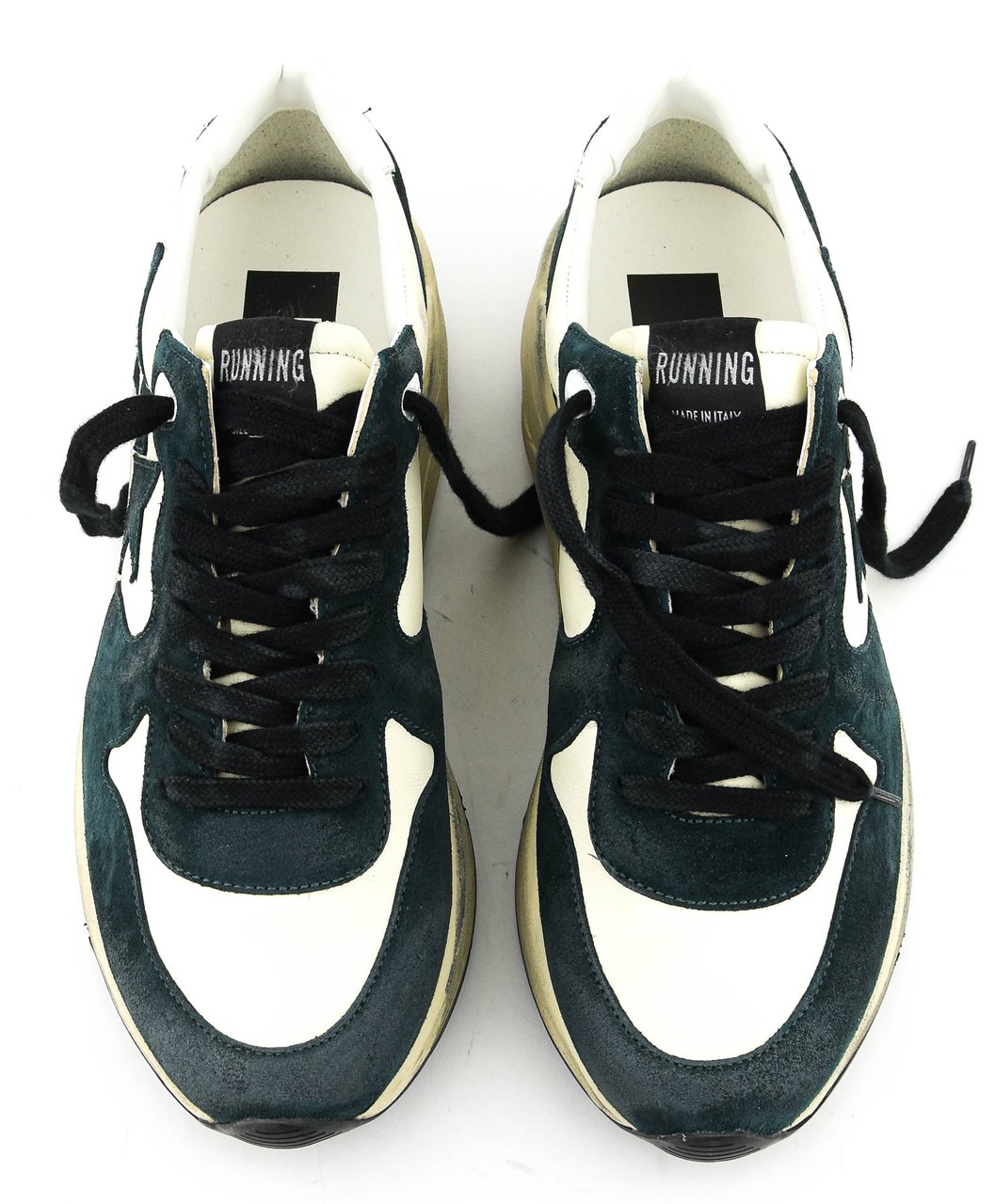 Golden Goose Running Sole Dark Green Groen