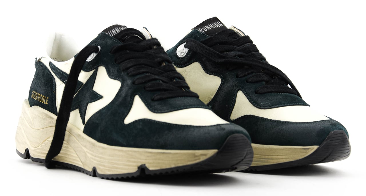 Golden Goose Running Sole Dark Green Groen