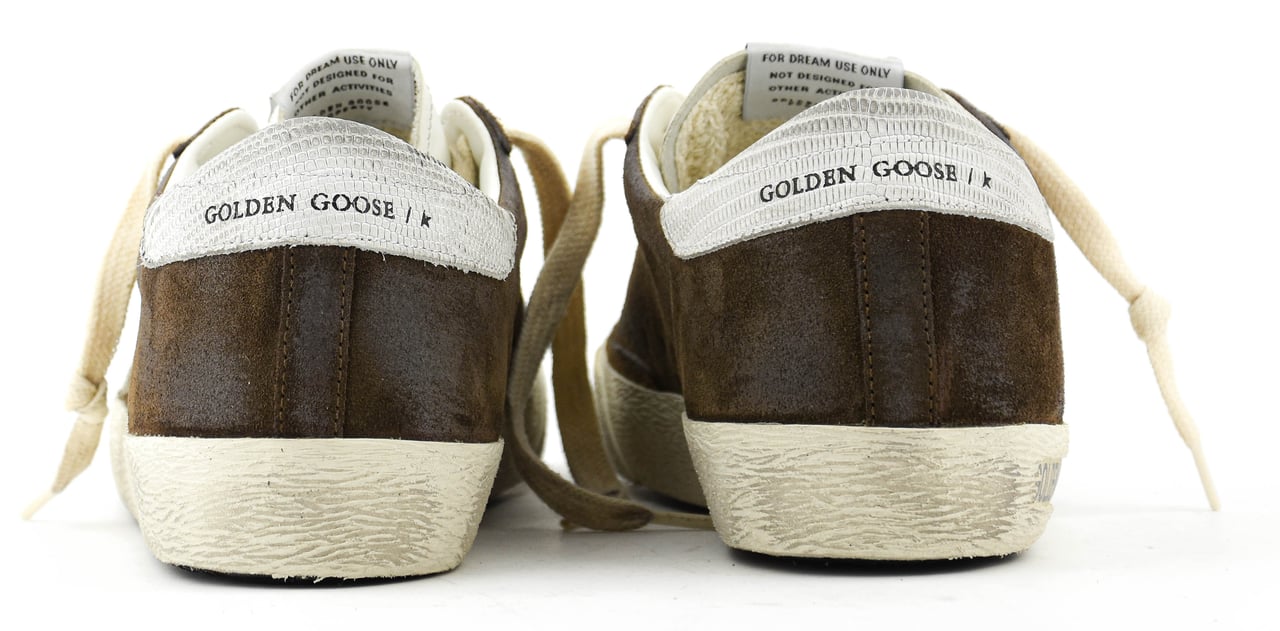 Golden Goose Super Star Brown White Bruin