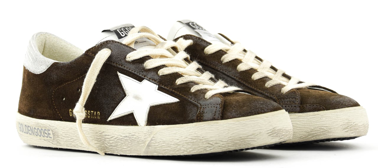 Golden Goose Super Star Brown White Bruin