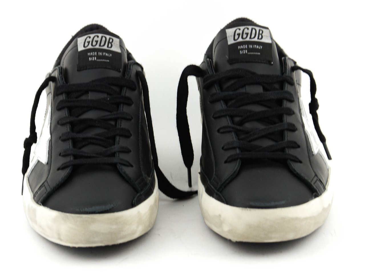 Golden Goose Superstar Black White Zwart