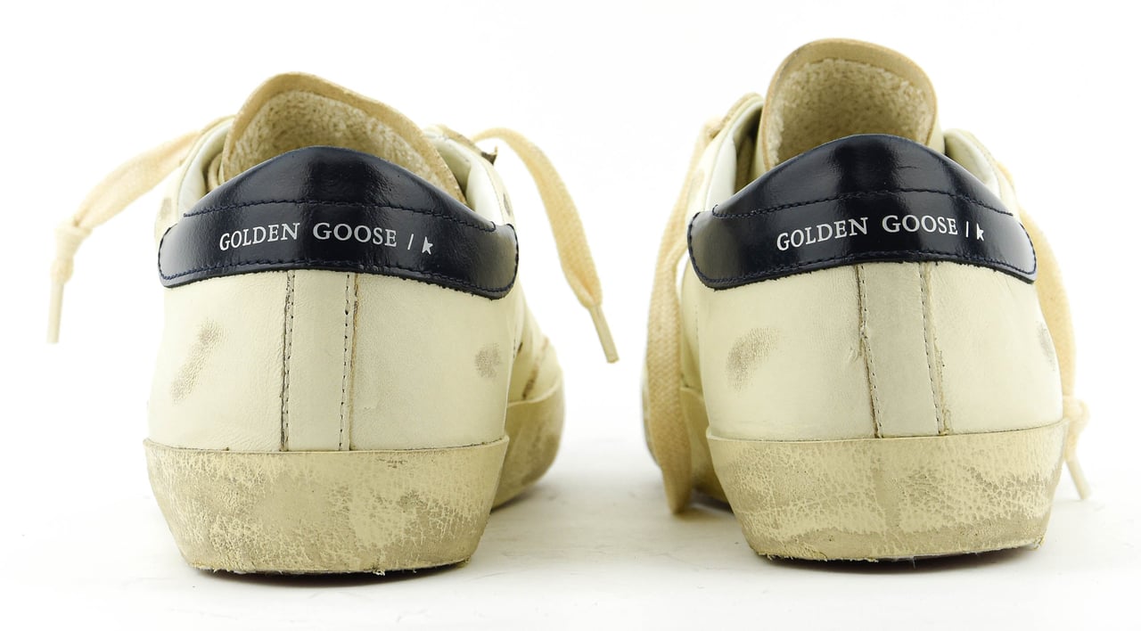 Golden Goose Superstar Beige Night Blue Beige