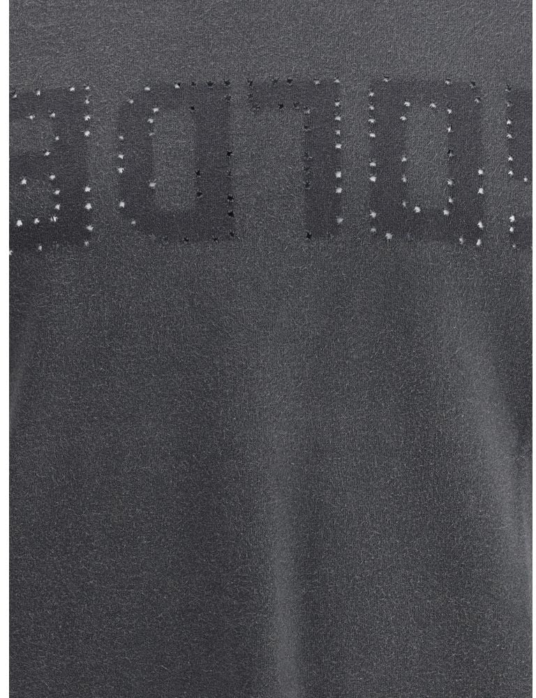 Golden Goose Golden Goose Gray Cotton T-Shirt Goud