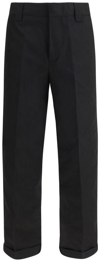Golden Goose Black Cotton Chino Pants Zwart