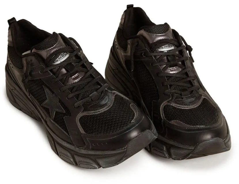 Golden Goose basket lightstar Zwart